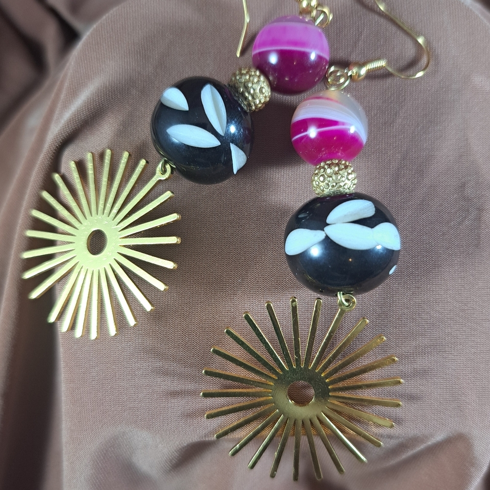 New Agate Earrings - image 3